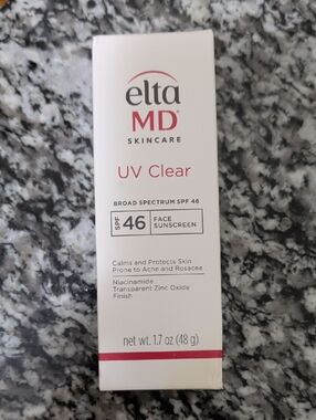 New EltaMD UV Clear SPF 46 Face Sunscreen